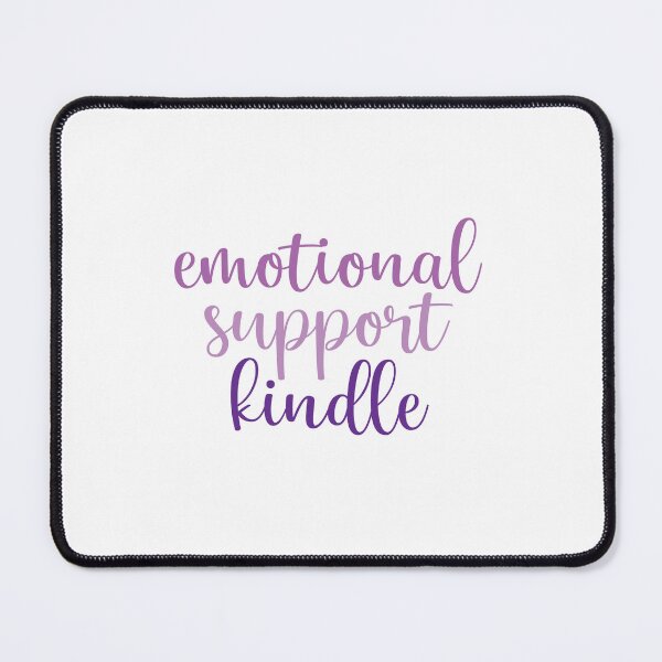 Item preview, Emotional support kindle purple designed and sold by KimbeeCalderon.