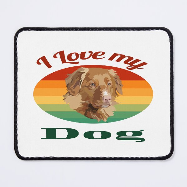 Item preview, Copy of I love my dog drawing designed and sold by Blondiabshop.