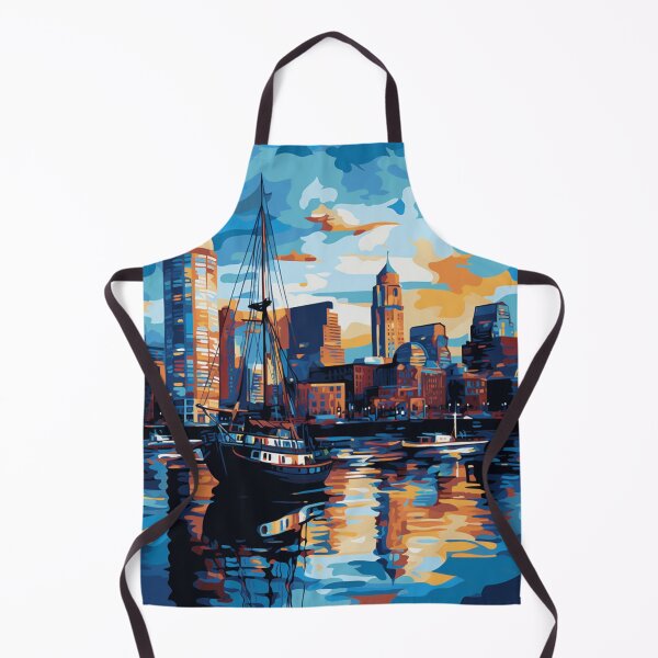 Item preview, A Pop Art Travel Print of the Boston - Massachusetts designed and sold by StudioRedKoala.