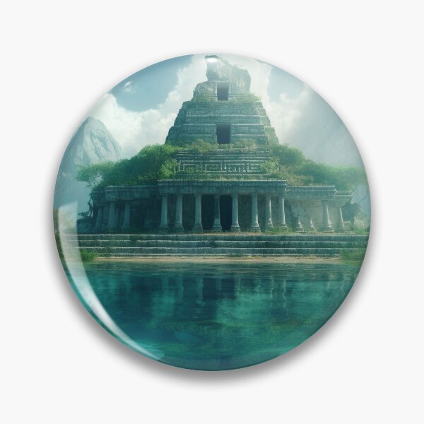 Item preview, Temple in the middle of a lake designed and sold by EdicionesJML.
