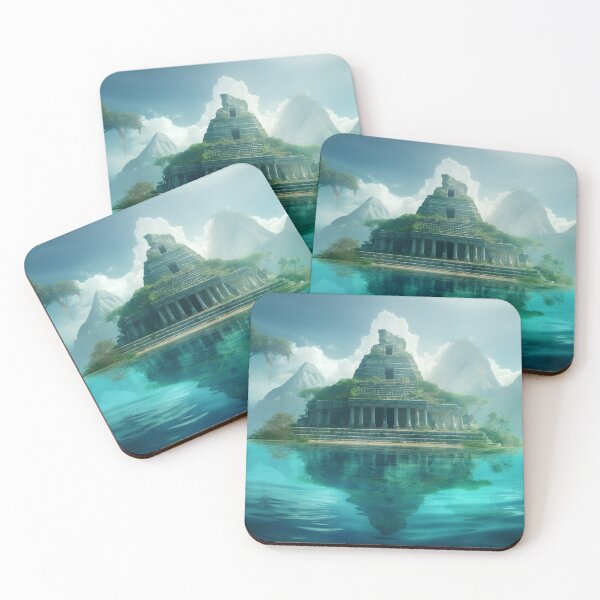 Item preview, Temple in the middle of a lake designed and sold by EdicionesJML.