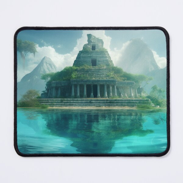 Item preview, Temple in the middle of a lake designed and sold by EdicionesJML.