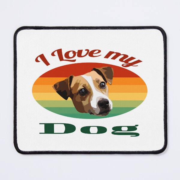 Item preview, I love my dog drawing designed and sold by Blondiabshop.