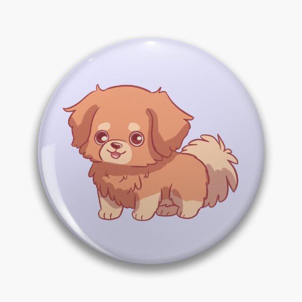 Artikelvorschau, Niedlicher Cartoon-Tibetan-Spaniel-Hund entworfen und verkauft von Yaragold.