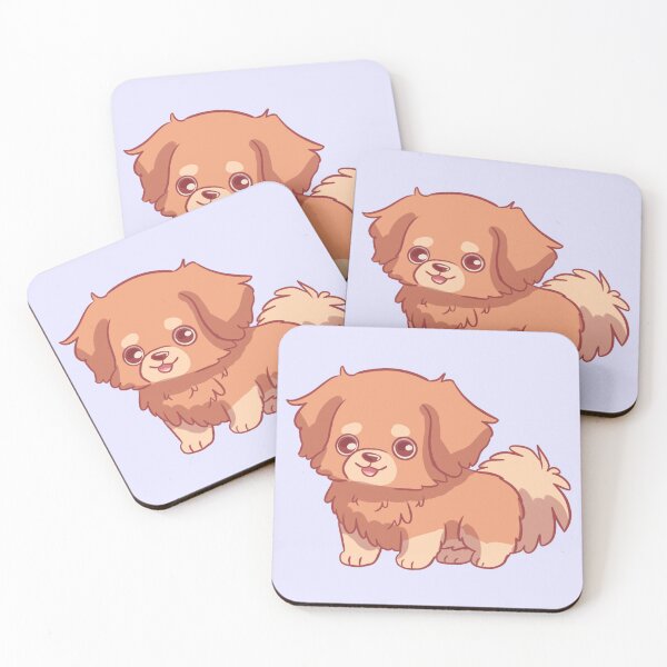 Item preview, Cute cartoon tibetan spaniel dog  designed and sold by Yaragold.