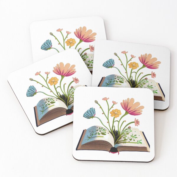 Item preview, Flowers growing from book designed and sold by simaso.
