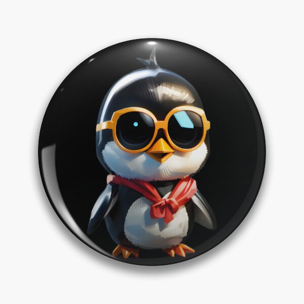 Item preview, Penguin with Sunglasses designed and sold by JapKo.