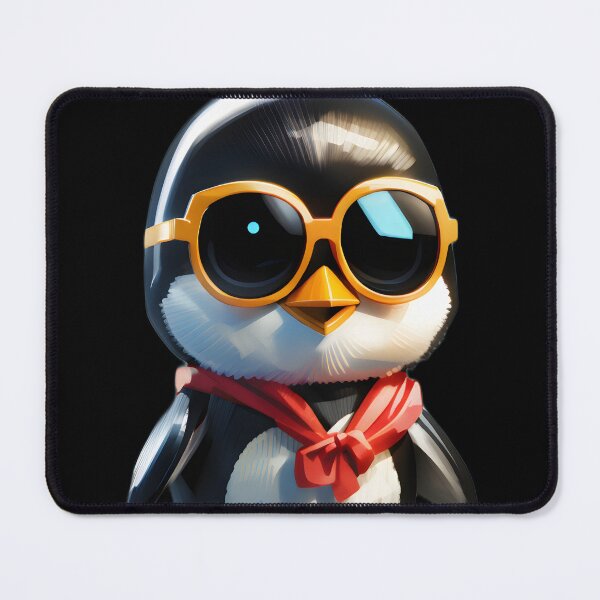 Item preview, Penguin with Sunglasses designed and sold by JapKo.
