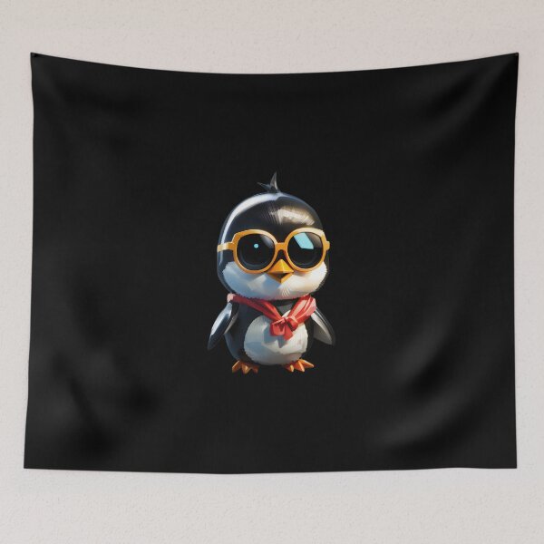 Item preview, Penguin with Sunglasses designed and sold by JapKo.