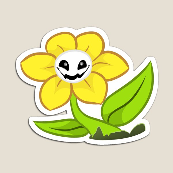 Flowey Undertale Flower Overworld Sprite Magnet Perler Bead 