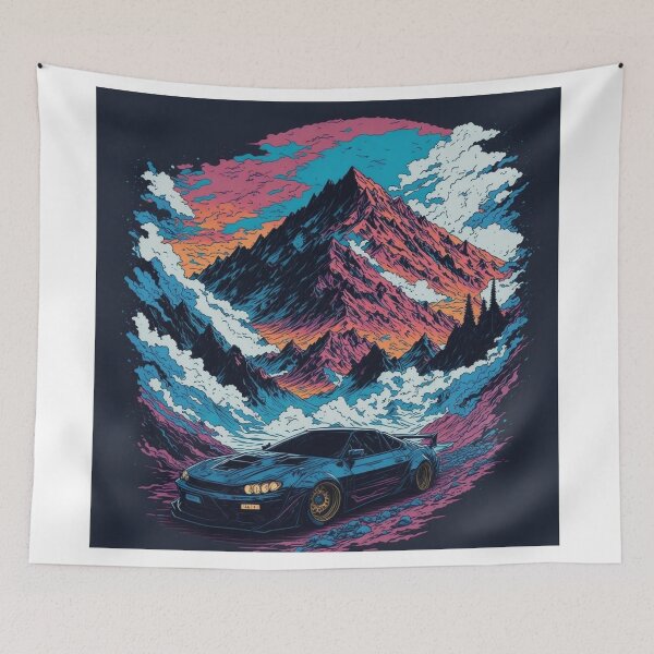 Item preview, Realistic Drifting Scene: Vivid Colors and Highly Detailed Art designed and sold by RedArtG09.
