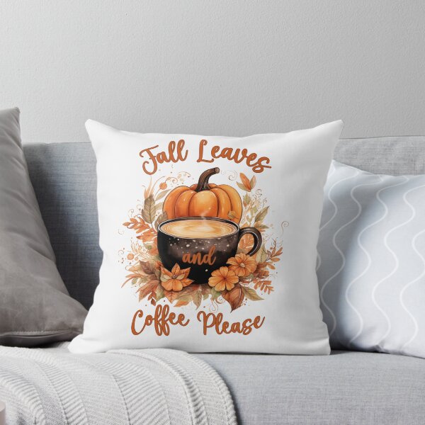Item preview, Fall Leaves and Coffee Please designed and sold by HappyLifeCreate.