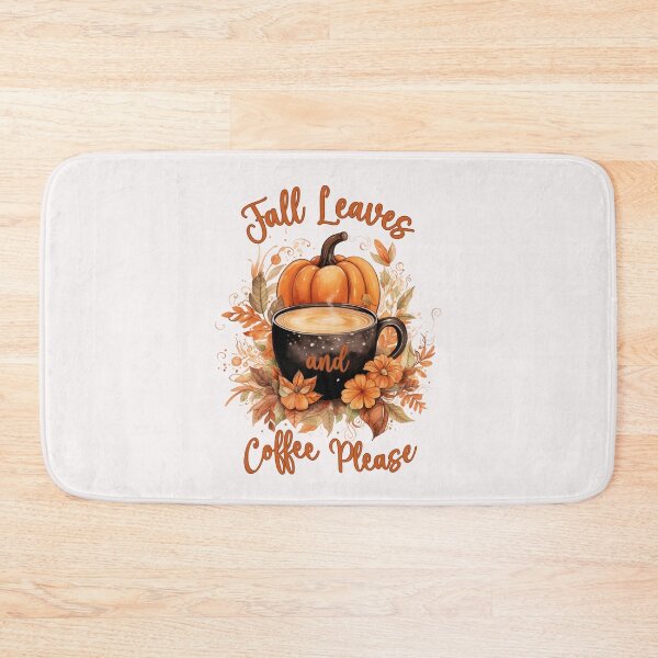 Item preview, Fall Leaves and Coffee Please designed and sold by HappyLifeCreate.
