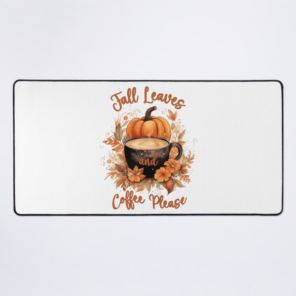 Item preview, Fall Leaves and Coffee Please designed and sold by HappyLifeCreate.