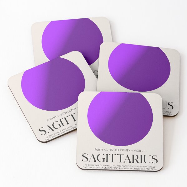 Item preview, Sagittarius Color and Traits Horoscope  designed and sold by Supercrown.