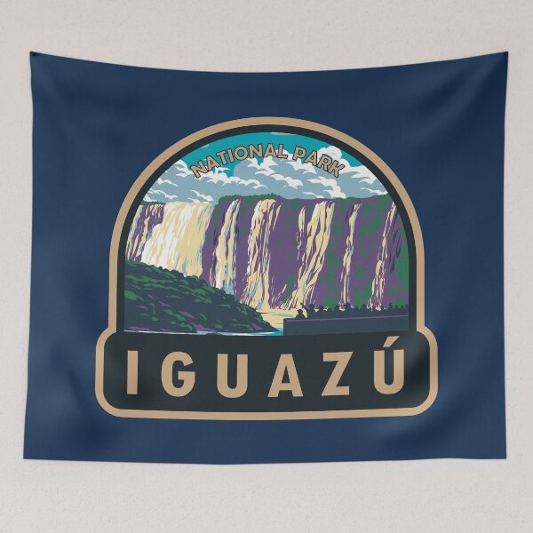Item preview, Iguazu National Park Argentina Travel Art designed and sold by KrisSidDesigns.