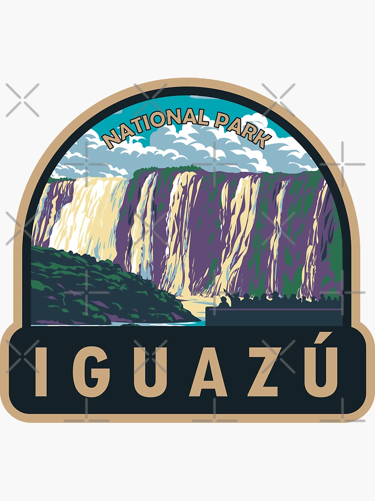 Patch Iguazu National Park Brasil Brazil Argentina Iguagu Souvenir