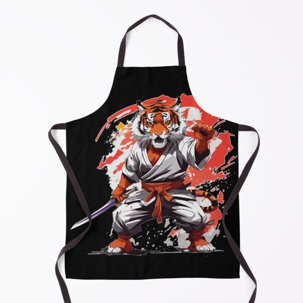 Item preview, Tiger as Samurai designed and sold by TrendyPalette.