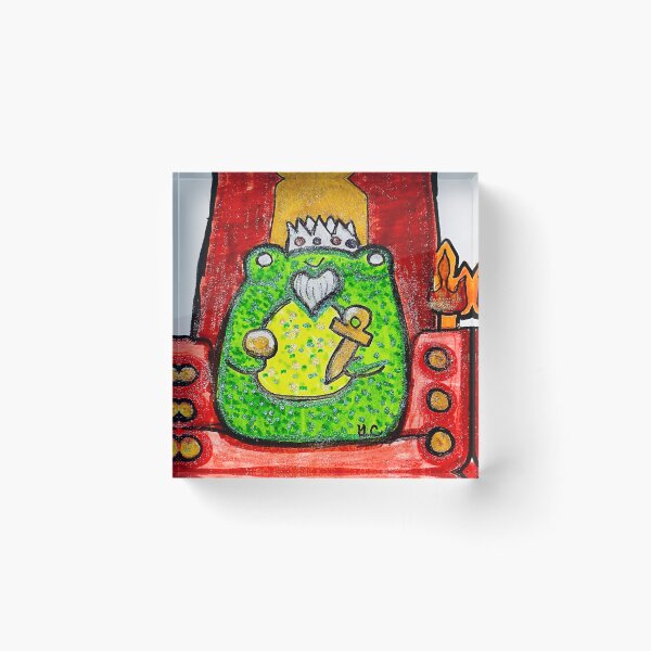 Item preview, The Emperor Frog designed and sold by KLCdoodles.