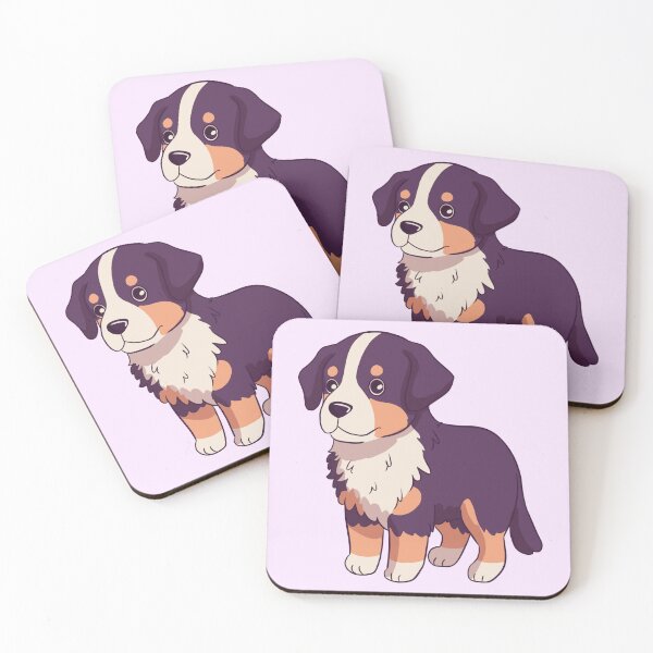 Item preview, Cute cartoon greater swiss mountain dog designed and sold by Yaragold.