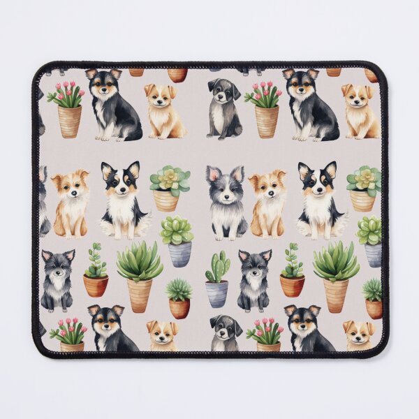 Item preview, Funny Puppies and Potted Plants designed and sold by MarcinCollie.