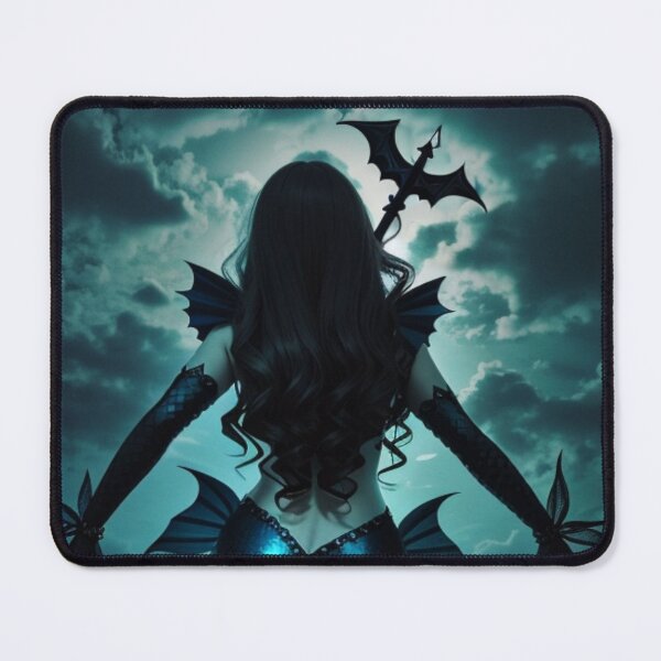Item preview, Floating Gothic Sea Witch Mermaid designed and sold by SirenasWorld.