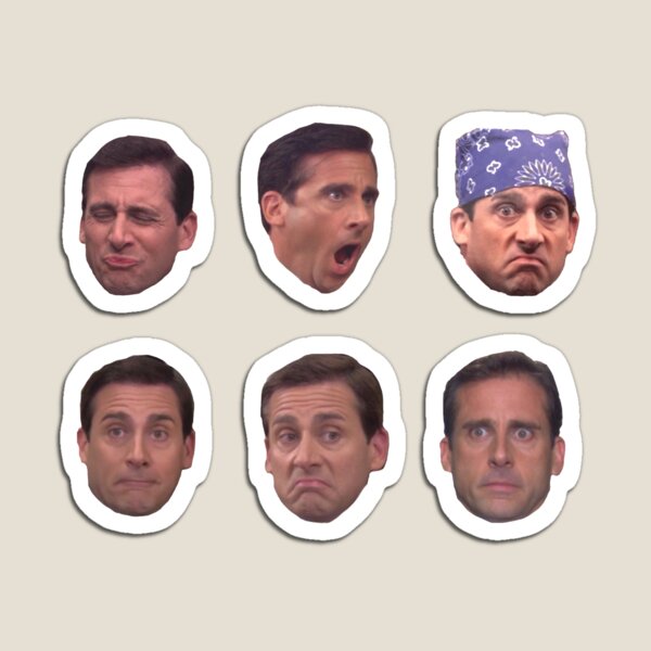 Item preview, Michael Scott Sticker Set designed and sold by hannahrose143.
