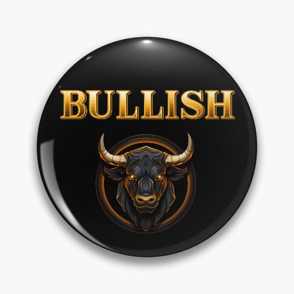 Item preview, BULLISH Bull designed and sold by AwesomeAiArt.