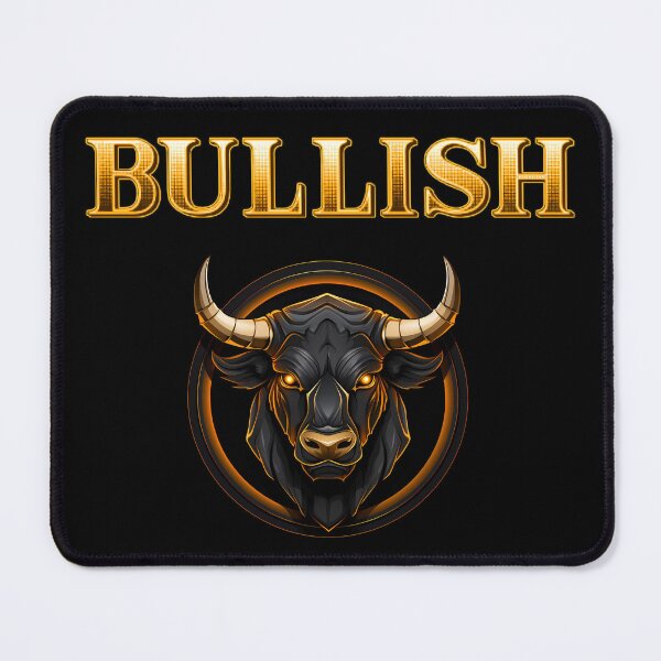 Item preview, BULLISH Bull designed and sold by AwesomeAiArt.