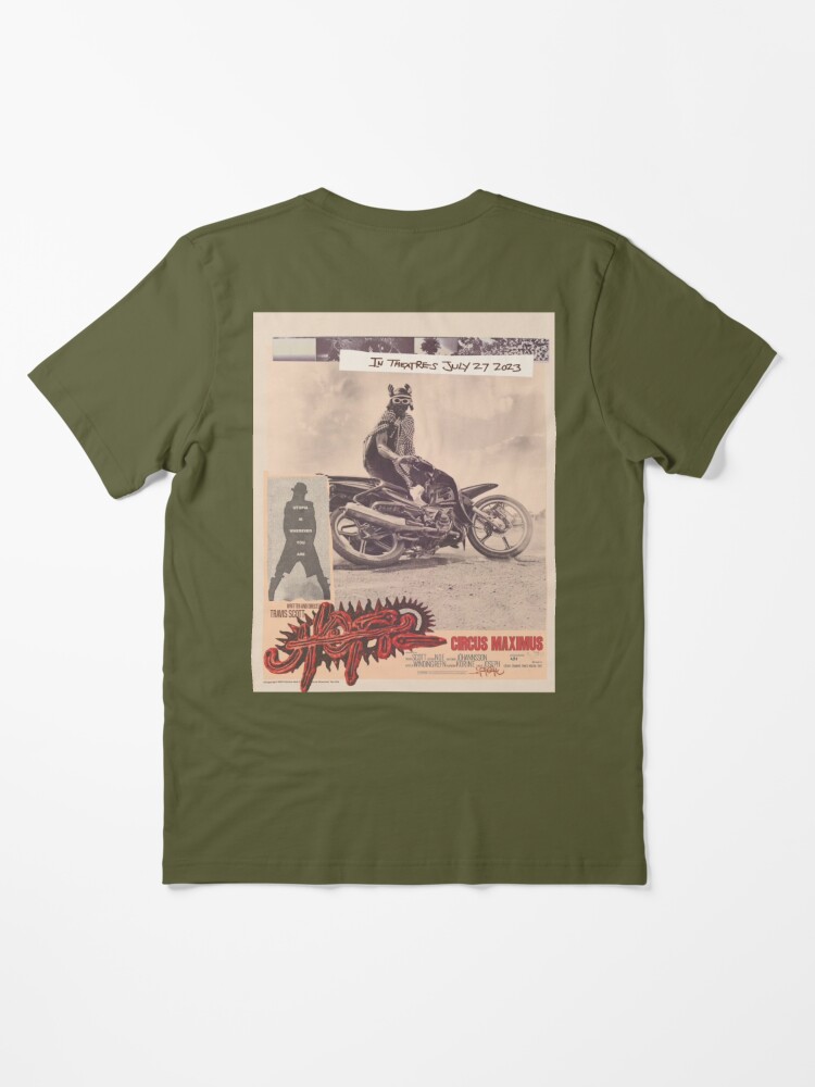 CIRCUS MAXIMUS Travis Scott Poster Essential T-Shirt for Sale by
