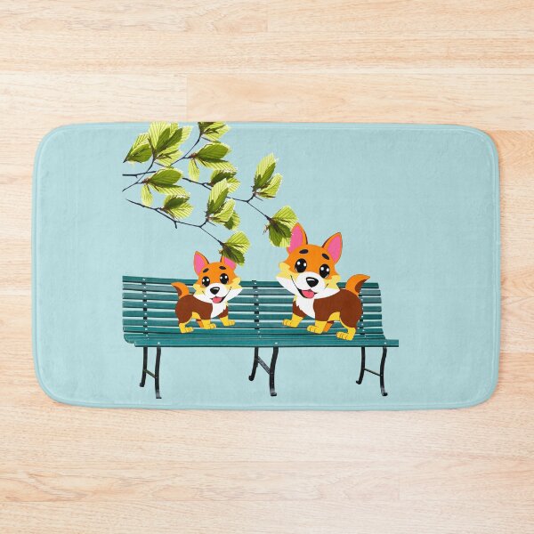 Item preview, Puppy dogs seating on a bench.... designed and sold by Chirayu1111.