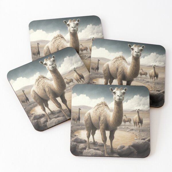 Item preview, camel in the desert designed and sold by EdicionesJML.