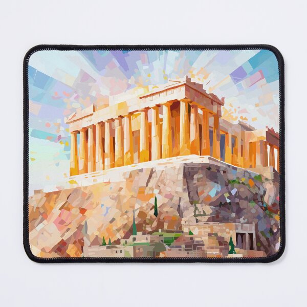 Item preview, The Parthenon in Athens Abstract Art - Greece designed and sold by ArsUrbis.