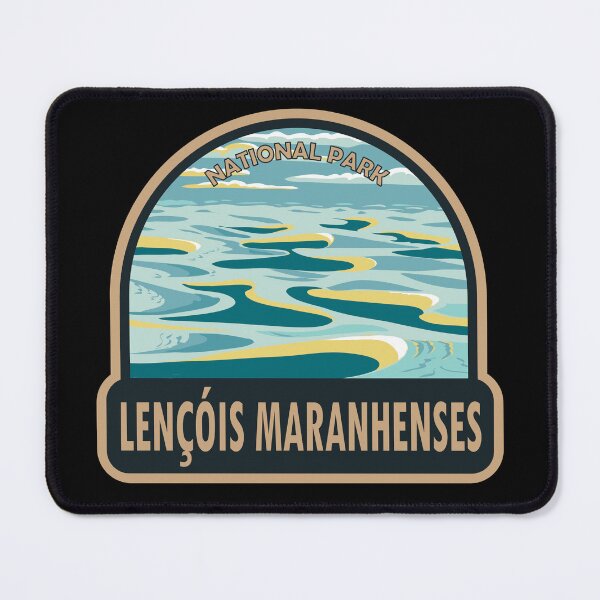Item preview, Lencois Maranhenses National Park Brazil Travel Art designed and sold by KrisSidDesigns.