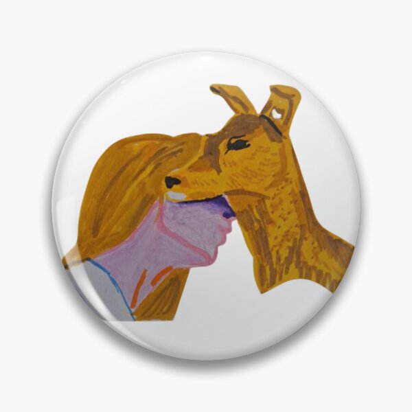 Item preview, deer and woman designed and sold by ArteconVero.