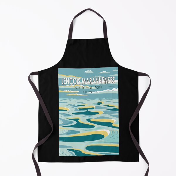 Item preview, Lencois Maranhenses National Park Brazil Travel Art Vintage designed and sold by KrisSidDesigns.