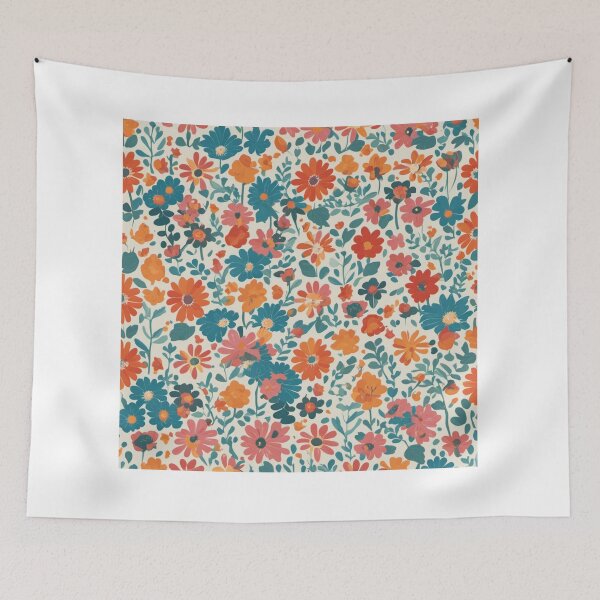 Item preview, Adorable little flowers illustration designed and sold by juoctaviniarts.
