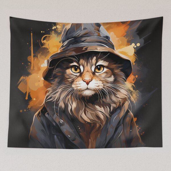 Item preview, Industrial Era Cat In A Coat designed and sold by alacaz.