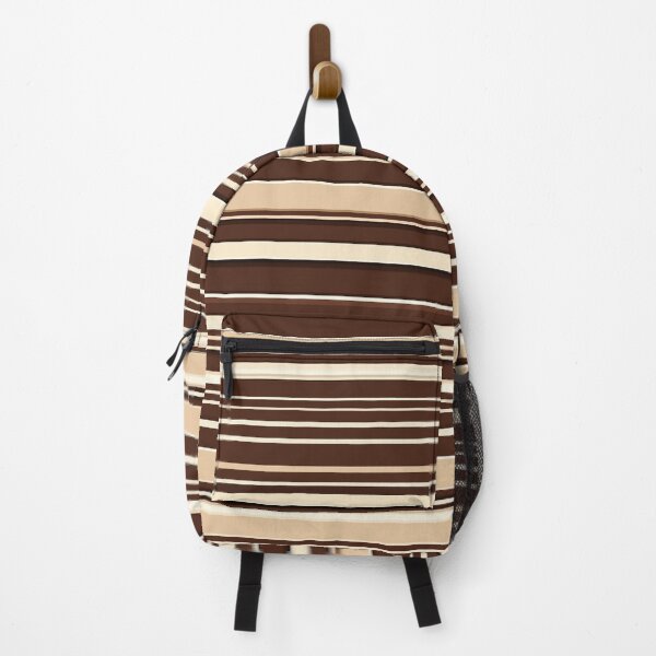 Item preview, Chocolate striped  designed and sold by patterncrow.