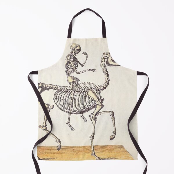 Item preview, Vintage Horse and Human Skeleton Illustration (1748) designed and sold by BravuraMedia.