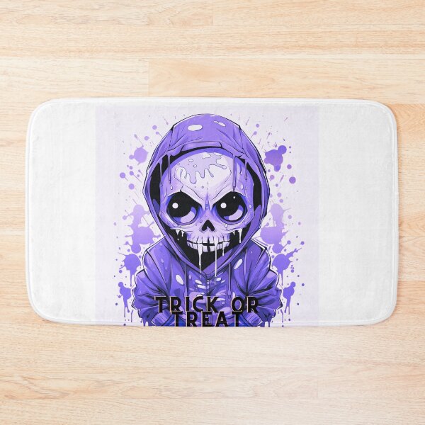 Item preview, Copy of Spooky Hoodie Skeleton: Trick or Treat Halloween T-Shirt designed and sold by Rebekkahsdesign.
