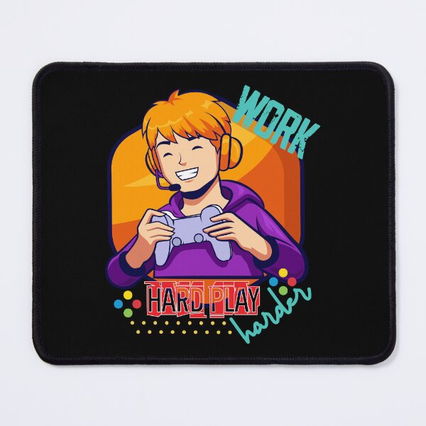 Item preview, Work Hard Play Harder designed and sold by ParrotMart.