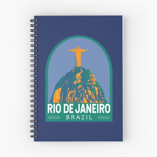 Item preview, Rio De Janeiro Brazil Travel Art Emblem designed and sold by KrisSidDesigns.