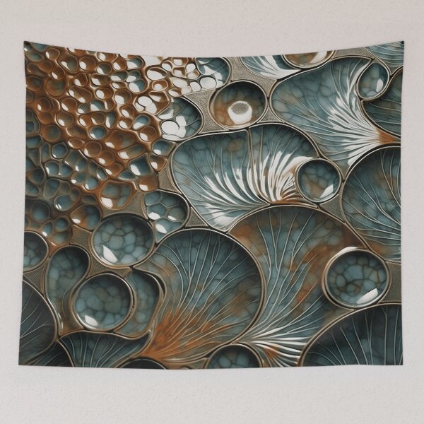 Item preview, Enameled Copper Rusty Oxidized Metal Texture designed and sold by LilyBell6.