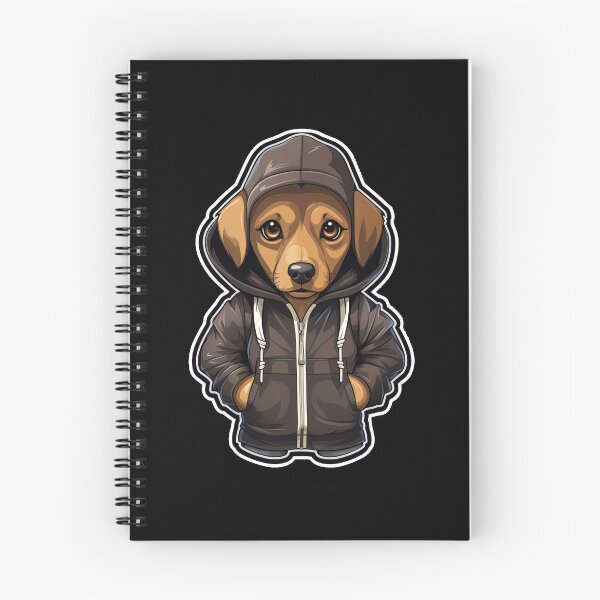 Aperçu de l'œuvre Cool Labrador Retriever dans des vêtements décontractés créée et vendue par Sidewayanimals.