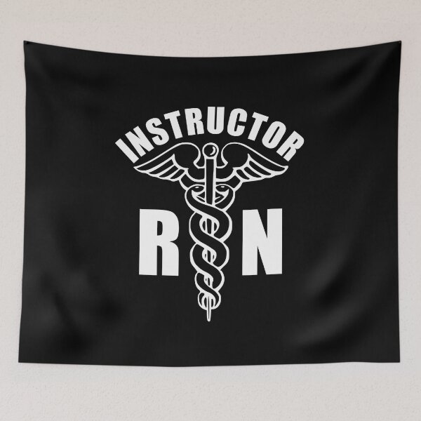 Item preview, Nursing Instructor - Nurse RN Caduceus designed and sold by Meliafroggy.
