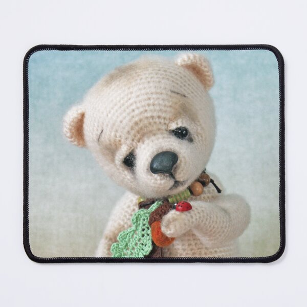 Item preview, Crochet Autumn Bear designed and sold by Liz Lane.