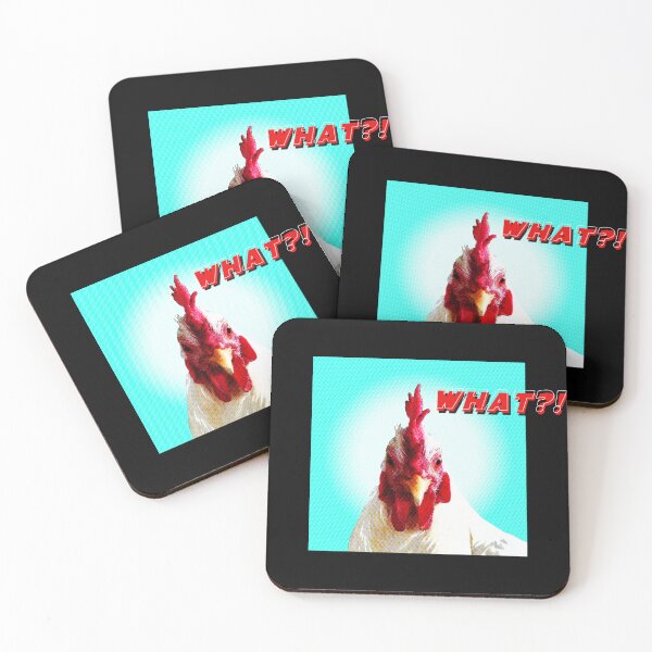 Item preview, Rooster Pop Art - WHAT?! designed and sold by Milan Lazic.