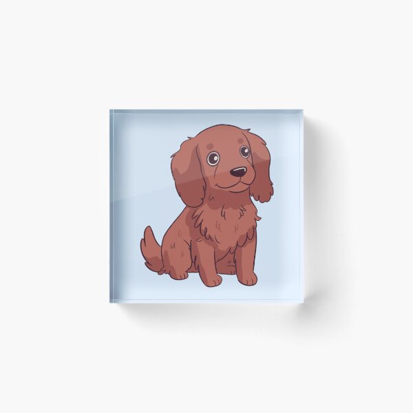 Item preview, Cute cartoon irish setter dog  designed and sold by Yaragold.