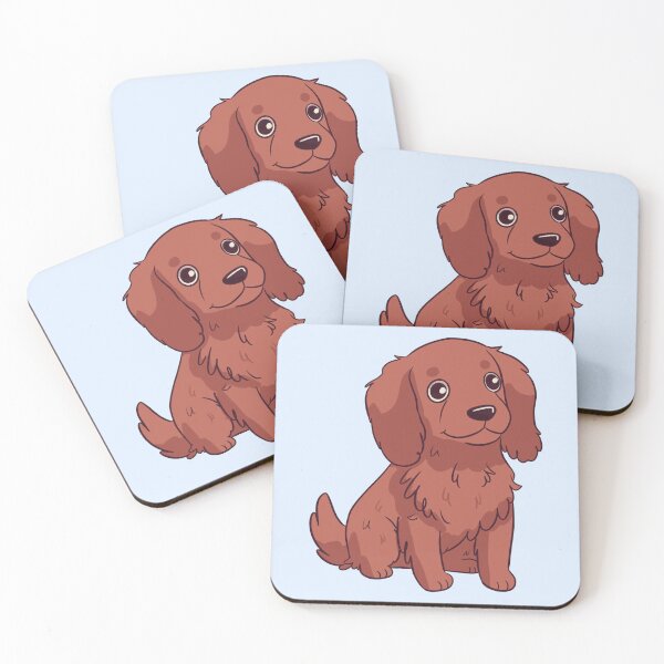 Item preview, Cute cartoon irish setter dog  designed and sold by Yaragold.